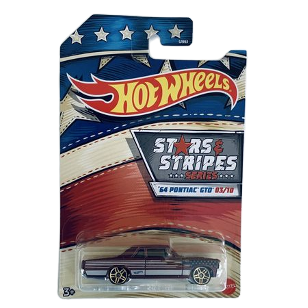 Hot Wheels Stars & Stripes Series '64 Pontiac GTO