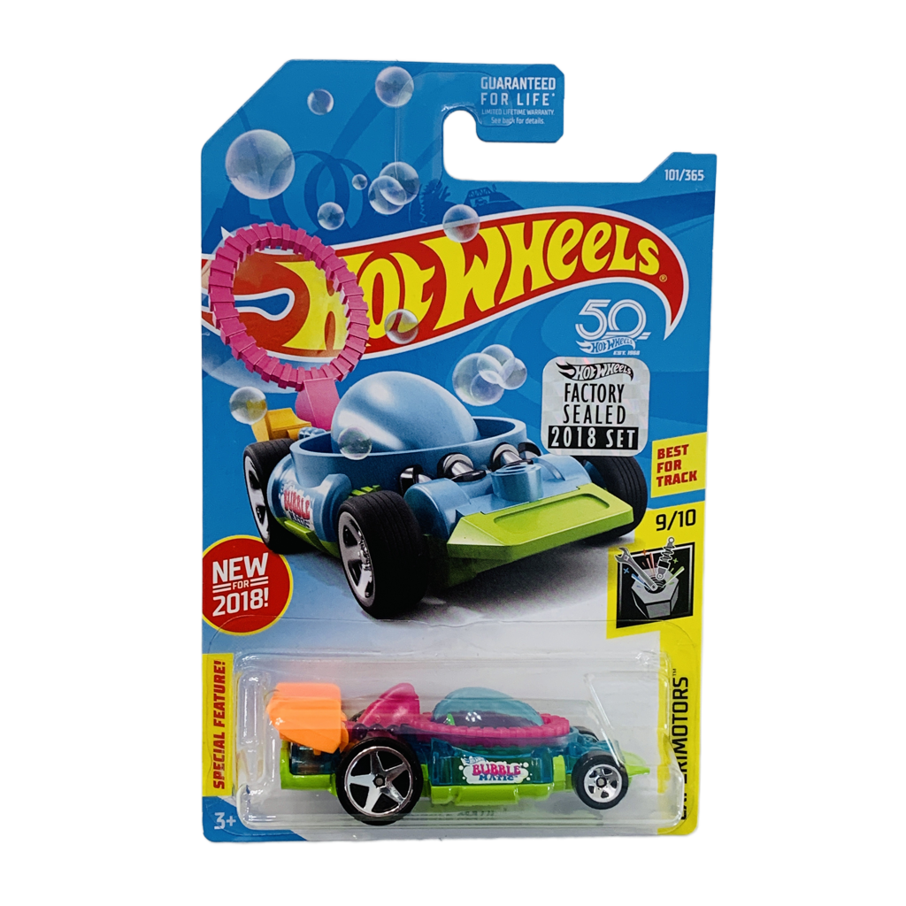 Hot Wheels 2018 Factory Set #101 Bubble Matic - Blue