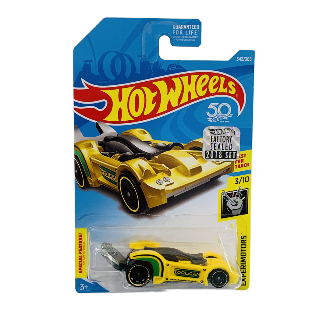 Hot Wheels 2018 Factory Set #342 Tooligan - Yellow