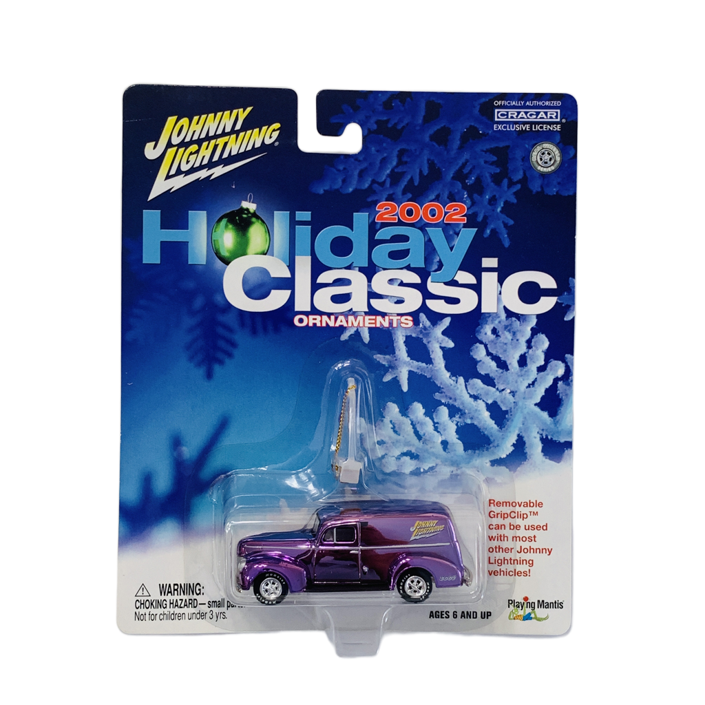 Johnny Lightning 2002 Holiday Classic Ornaments '40 Ford Sedan Delivery