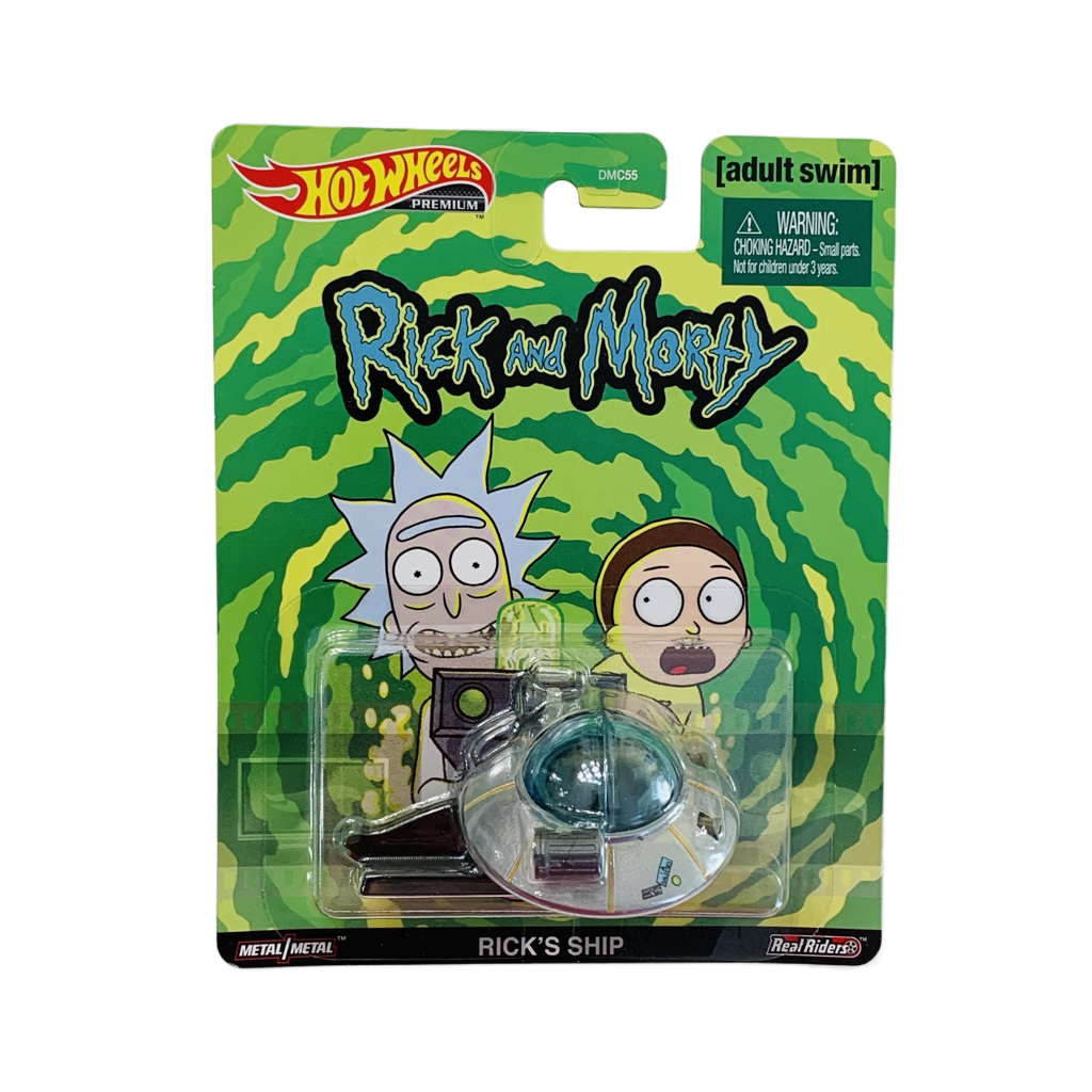 Hot Wheels Premium Rick And Morty Adult Swim Rick's Ship