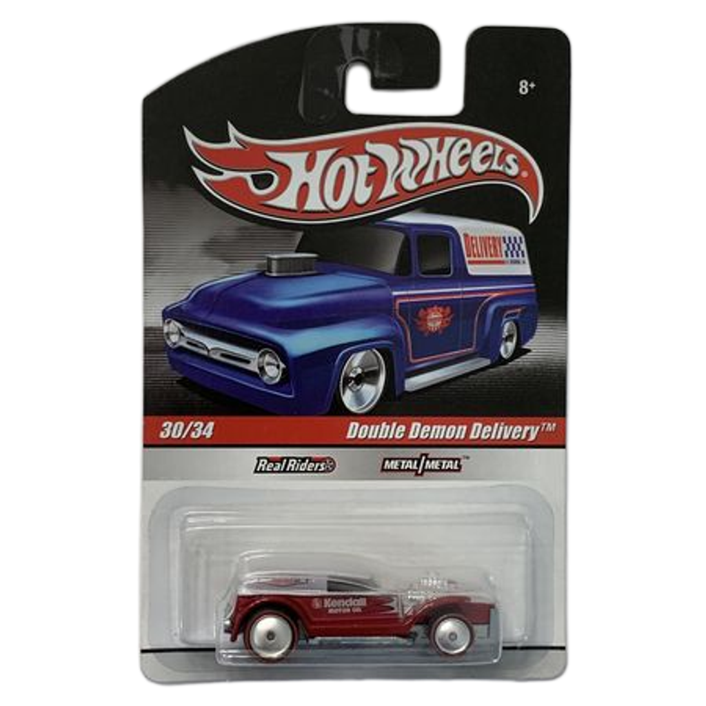 Hot Wheels Slick Rides Double Demon Delivery