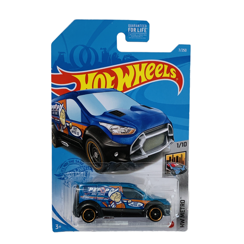 Hot Wheels #7 Ford Transit Connect