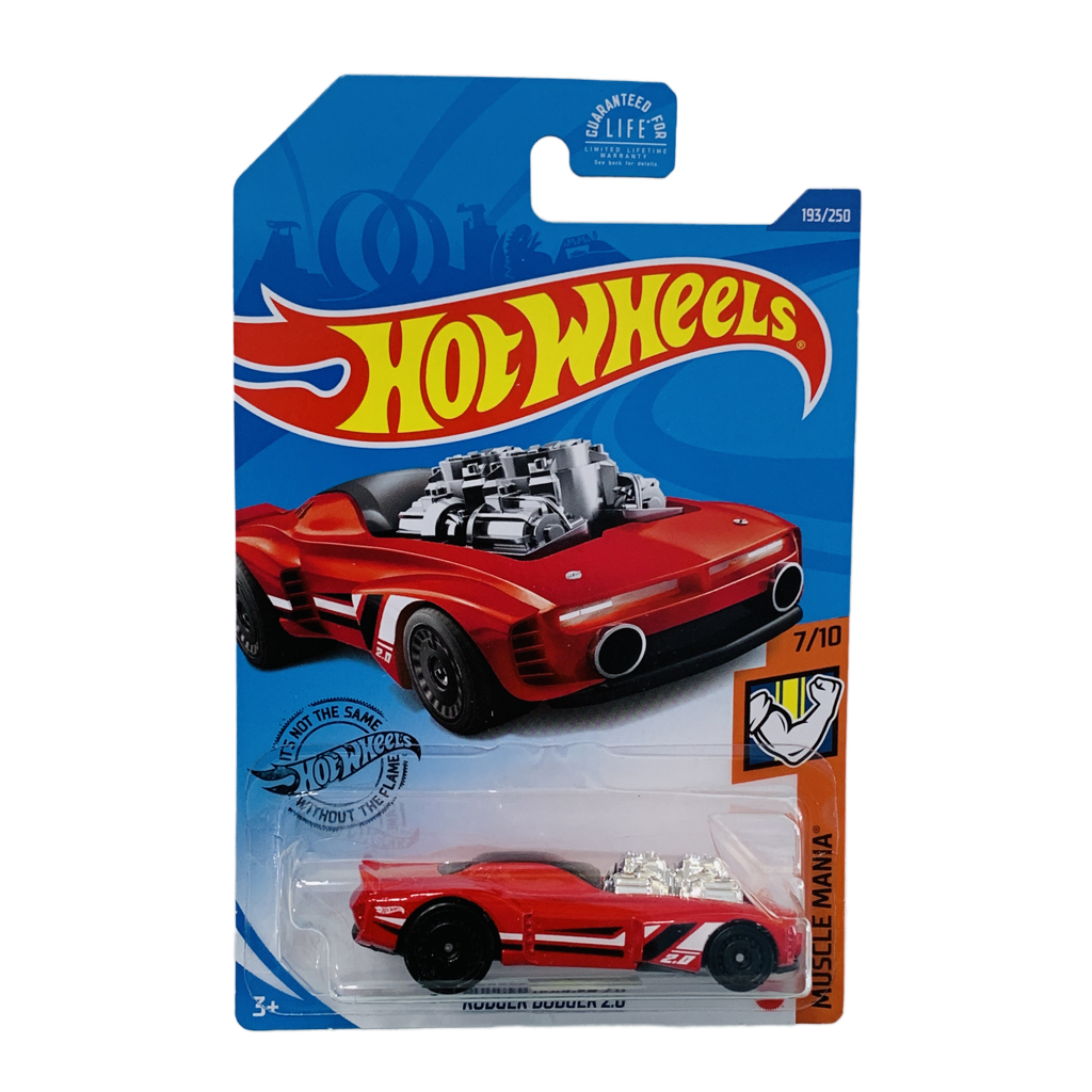 Hot Wheels #193 Rodger Dodger 2.0 - Cracked Blister