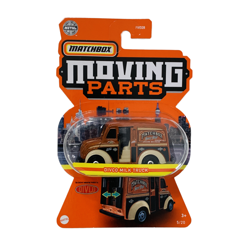 Matchbox Moving Parts Divco Milk Truck