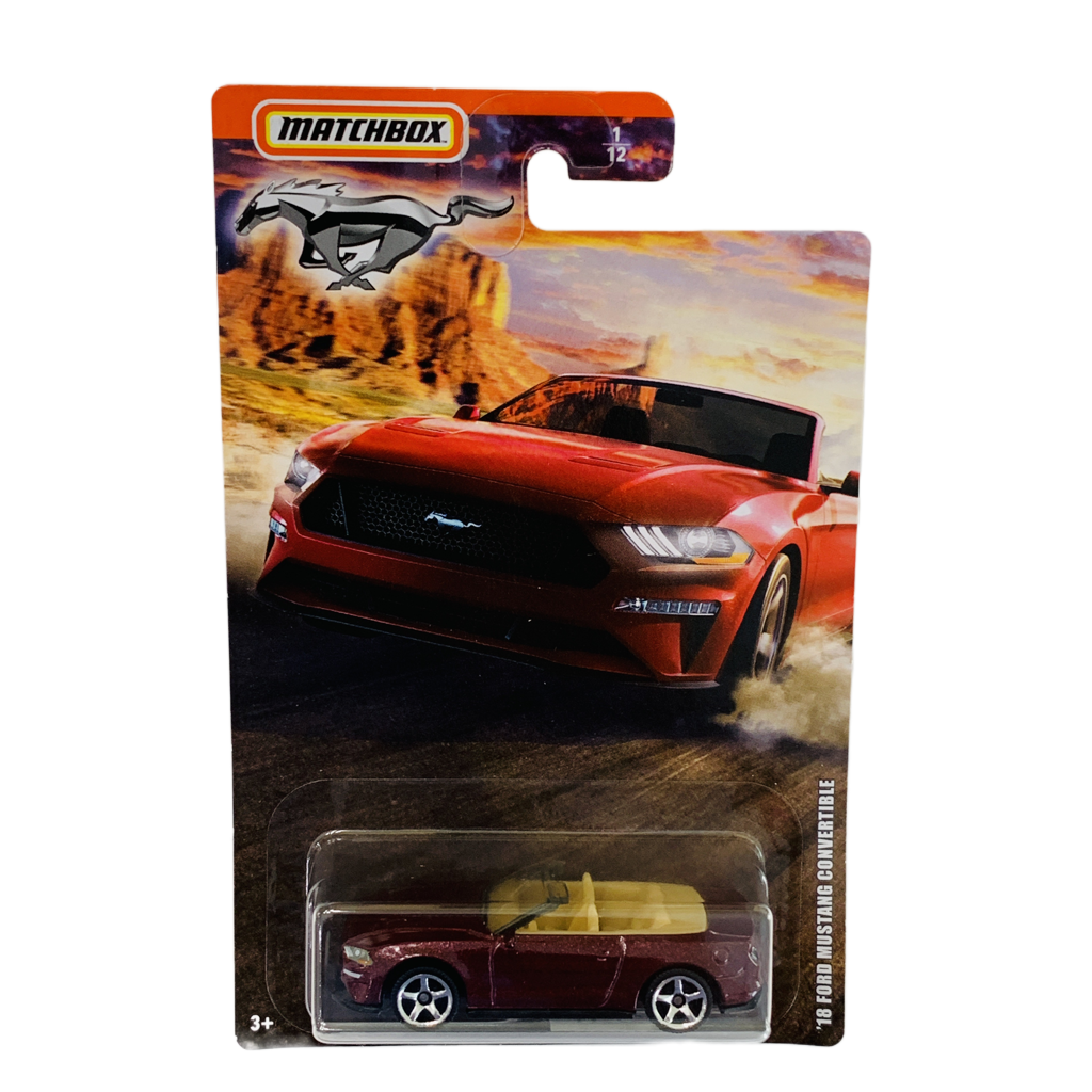 Matchbox Mustang Series '18 Ford Mustang Convertible