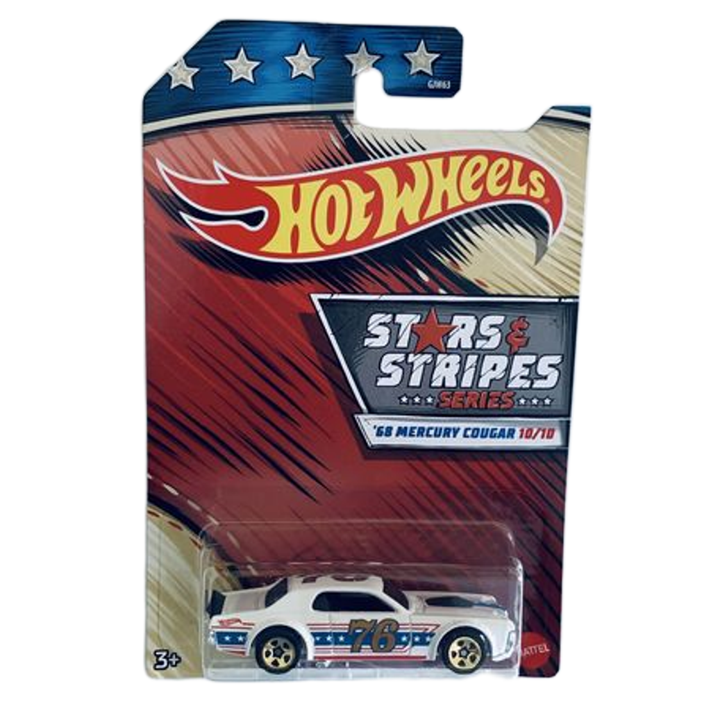 Hot Wheels Stars & Stripes Series '68 Mercury Cougar