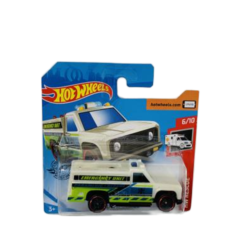 Hot Wheels #123 HW Rapid Responder - Short Card