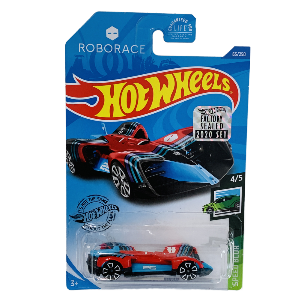 Hot Wheels 2020 Factory Set #63 Roborace Robocar - Red