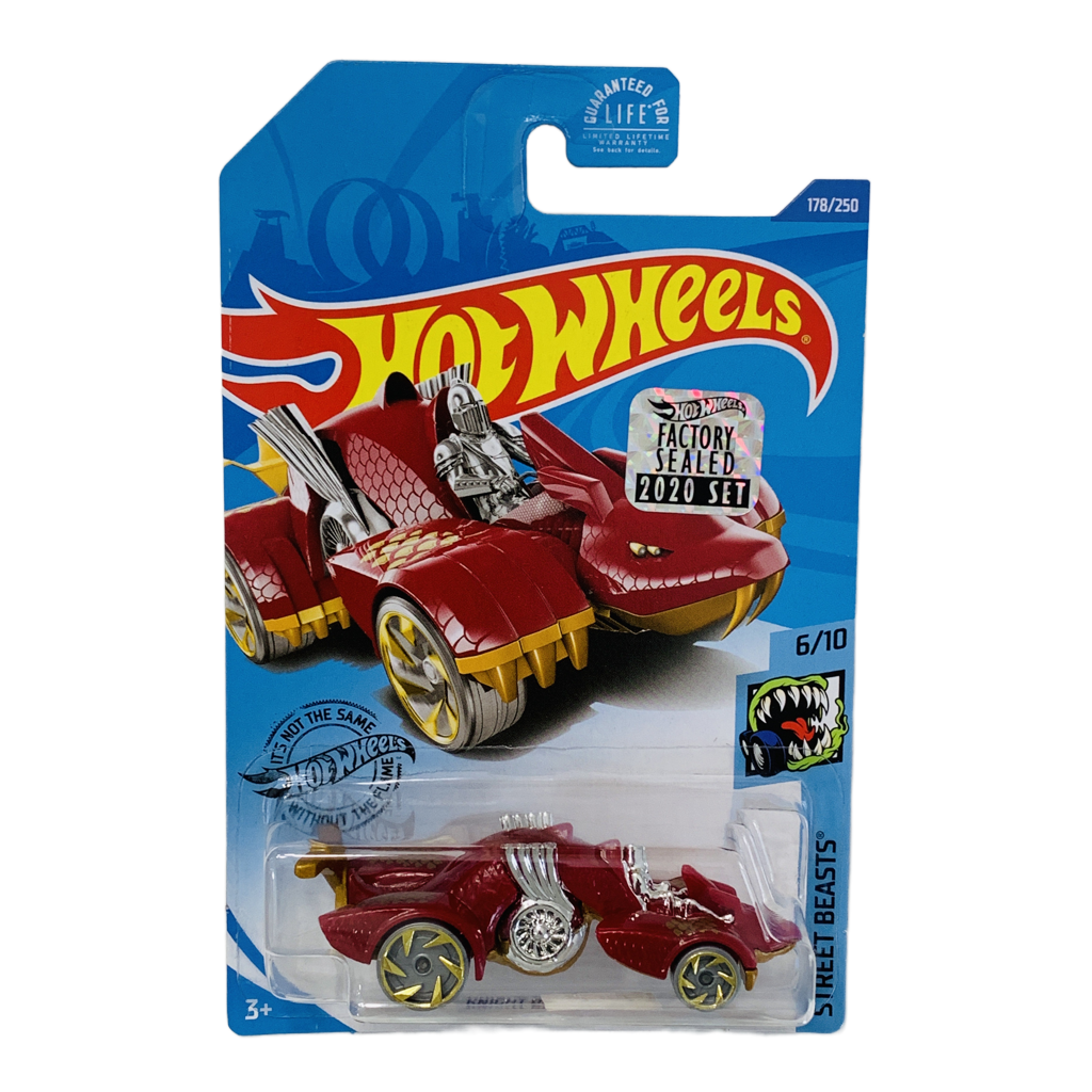 Hot Wheels 2020 Factory Set #178 Knight Draggin' - Red