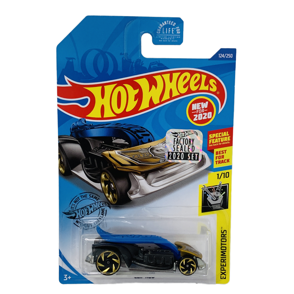 Hot Wheels 2020 Factory Set #124 Clip Rod - Blue