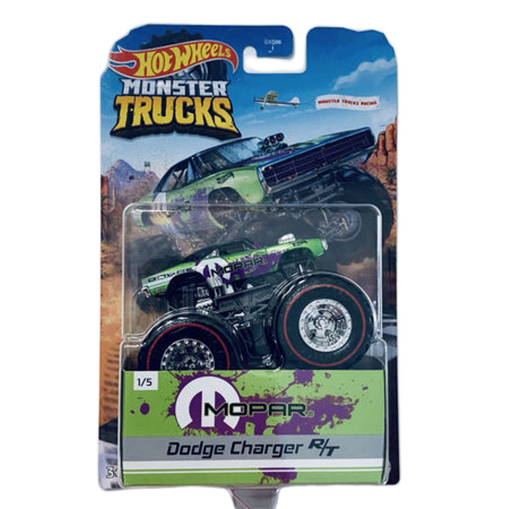 Hot Wheels Monster Trucks Mopar Dodge Charger R/T