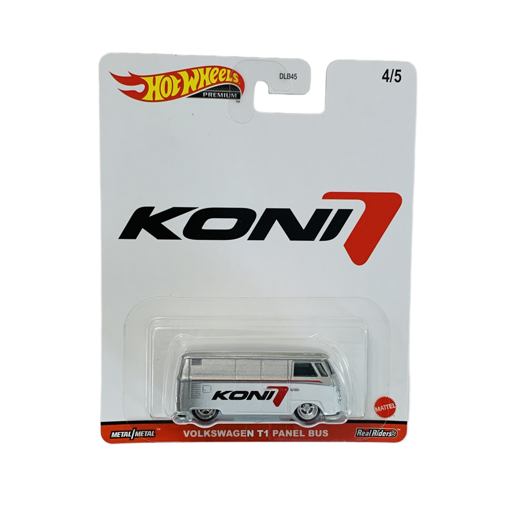 Hot Wheels Premium Koni Volkswagen T1 Panel Bus