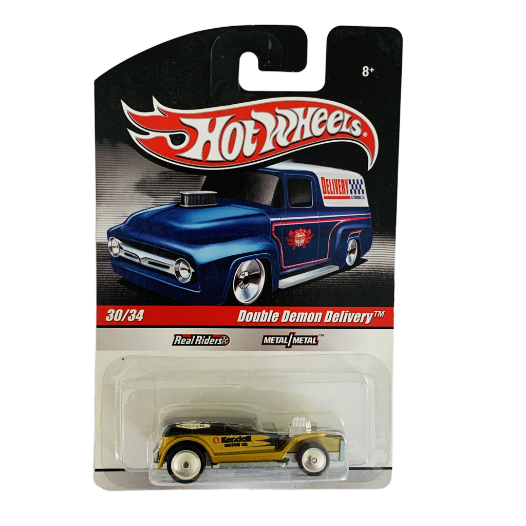 Hot Wheels Slick Rides Delivery Double Demon Delivery