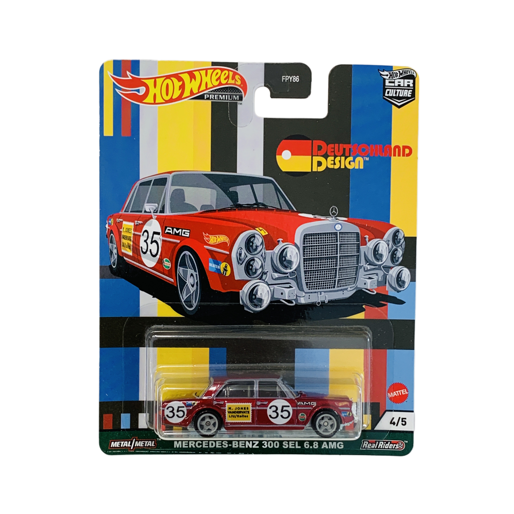 Hot Wheels Premium Deutschland Design Mercedes-Benz 300 SEL 6.8 AMG