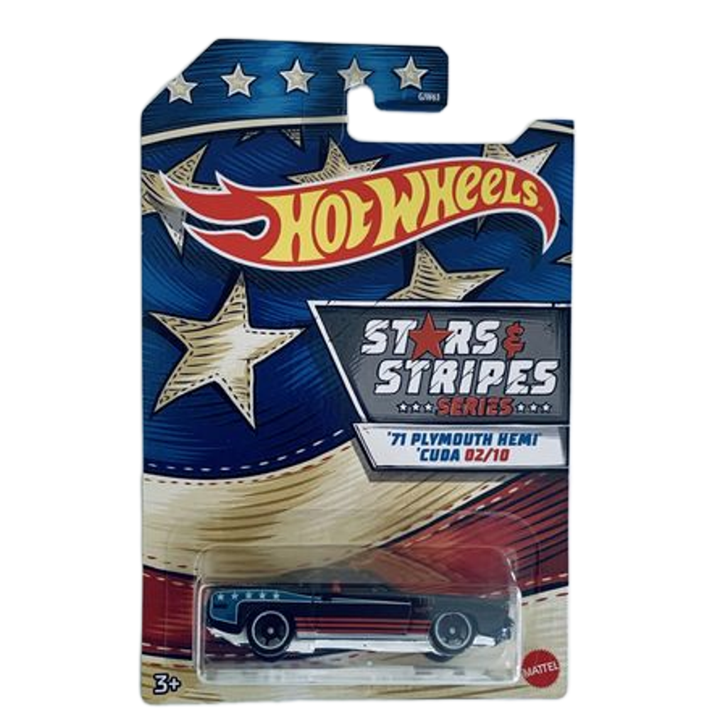 Hot Wheels Stars & Stripes Series '71 Plymouth HEMI Cuda