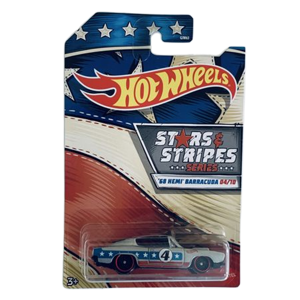 Hot Wheels Stars & Stripes Series '68 HEMI Barracuda