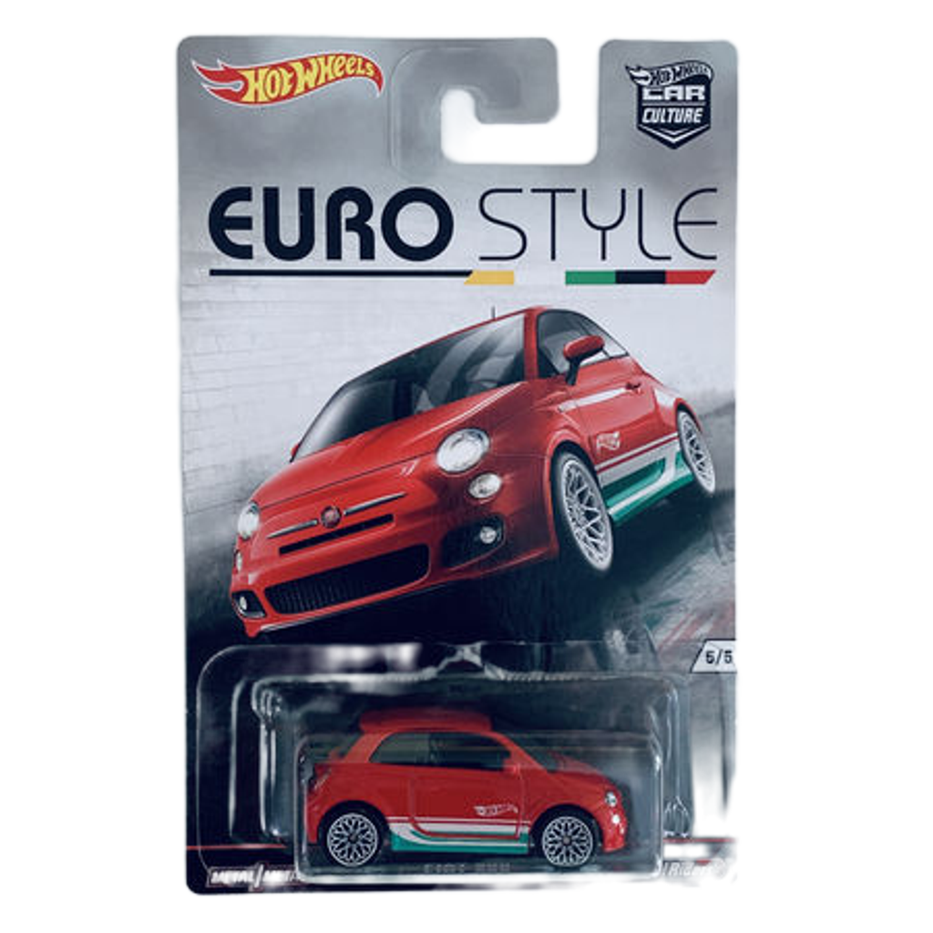 Hot Wheels Car Culture Euro Style Fiat 500