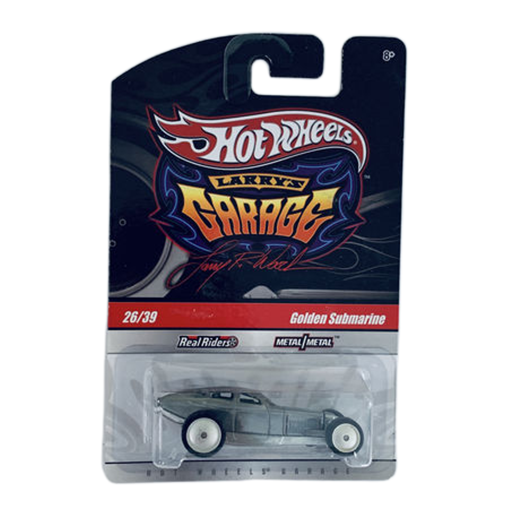 Hot Wheels Larry's Garage Golden Submarine