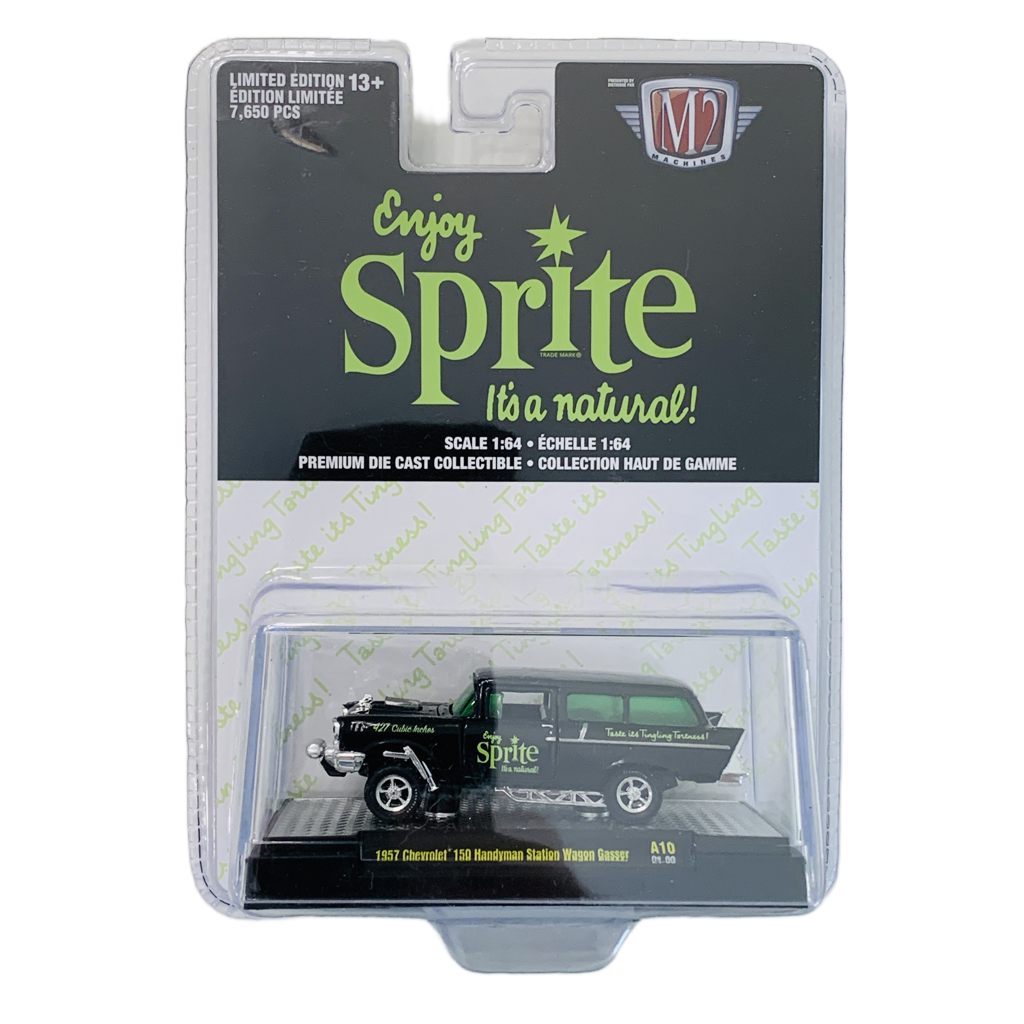 M2 Machines Sprite 1957 Chevrolet 150 Handyman Station Wagon Gasser A10