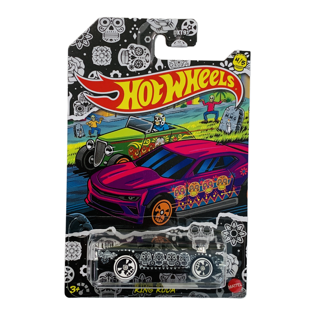 Hot Wheels Halloween Dia De Los Muertos Day Of The Dead King Kuda