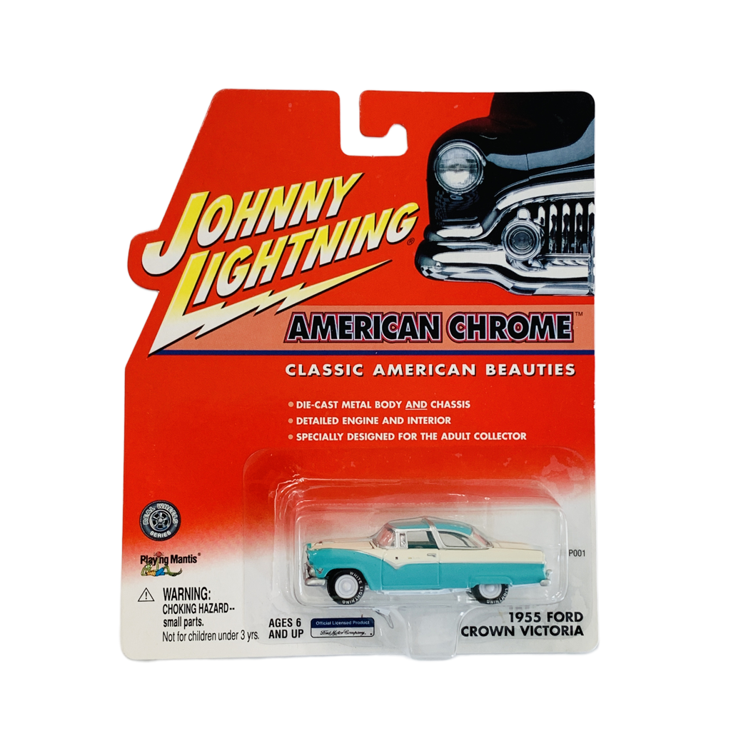 Johnny Lightning American Chrome 1955 Ford Crown Victoria