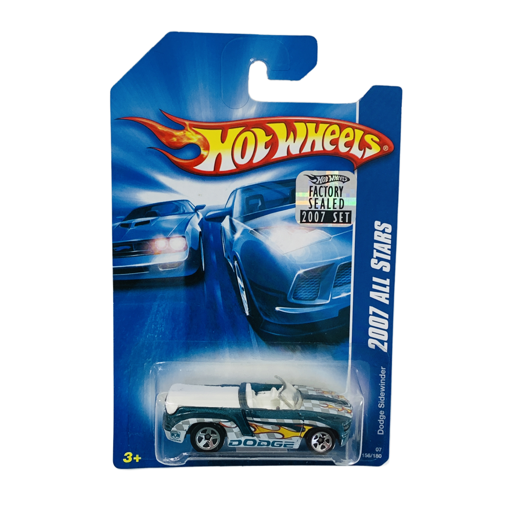 Hot Wheels 2007 Factory Set #156 Dodge Sidewinder - Aqua