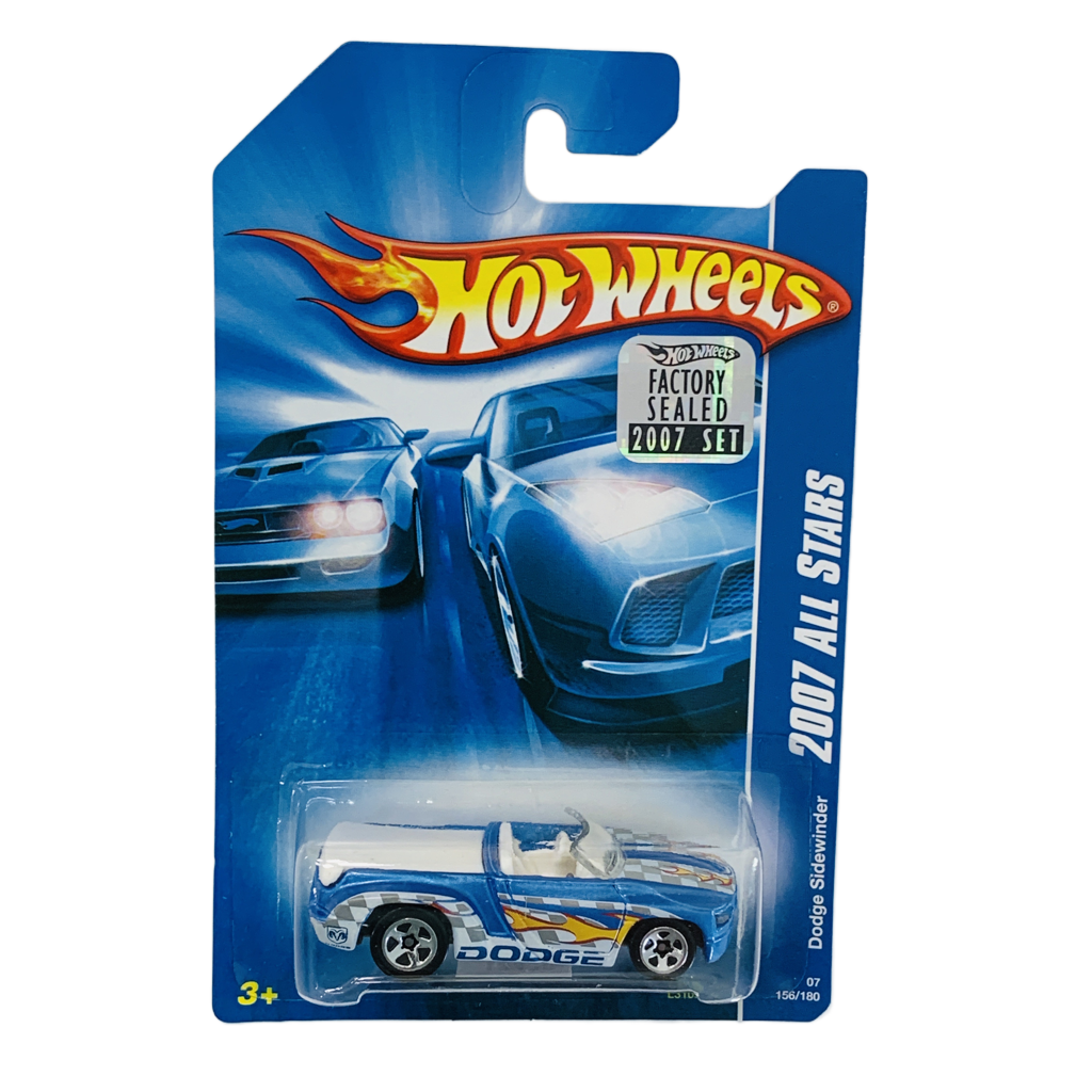 Hot Wheels 2007 Factory Set #156 Dodge Sidewinder - Blue