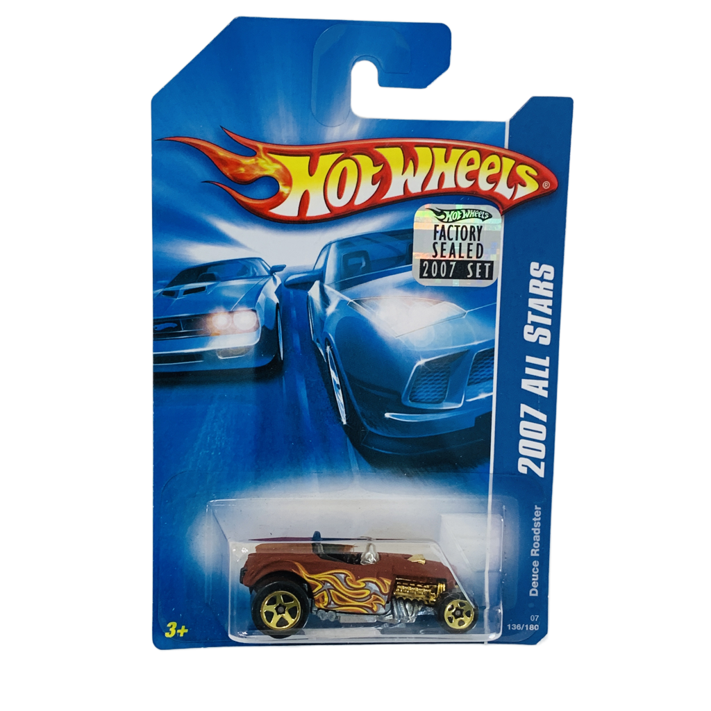 Hot Wheels 2007 Factory Set #136 Deuce Roadster - Brown