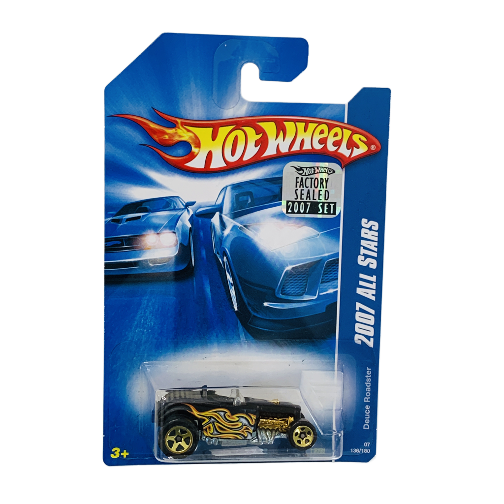 Hot Wheels 2007 Factory Set #136 Deuce Roadster - Black