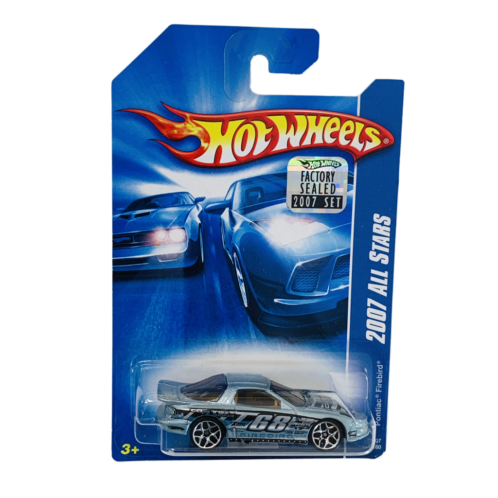 Hot Wheels 2007 Factory Set #144 Pontiac Firebird - Blue