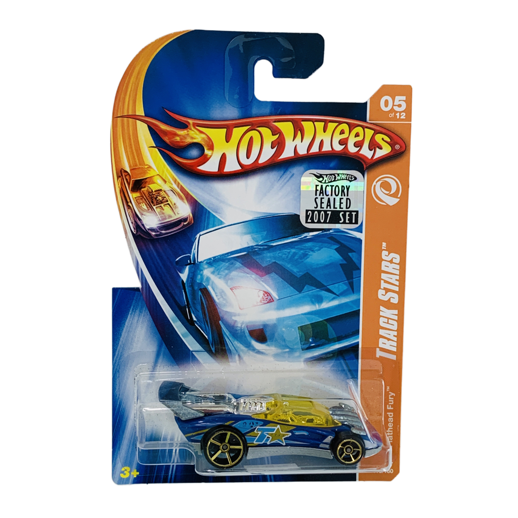 Hot Wheels 2007 Factory Set #113 Flathead Fury - Blue