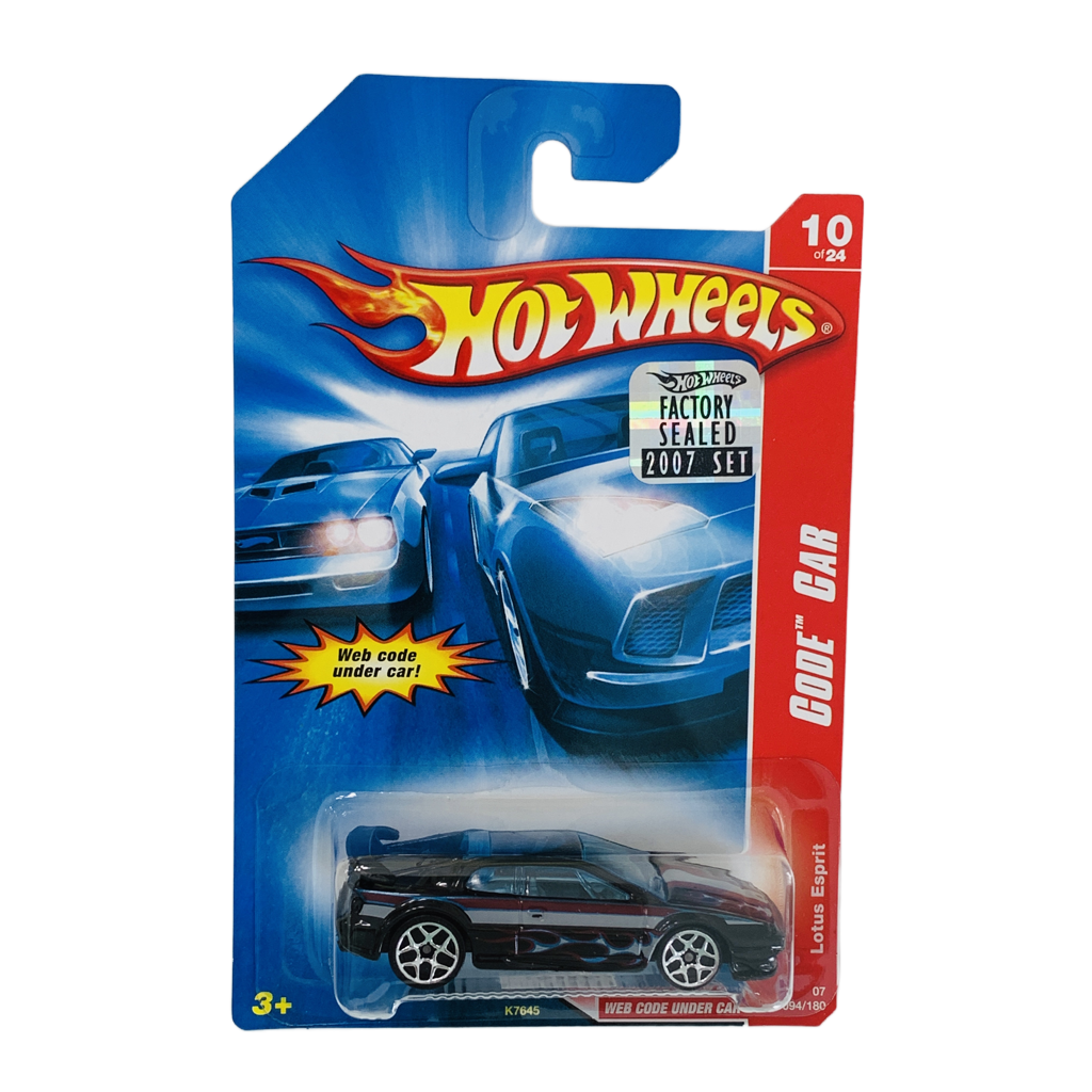 Hot Wheels 2007 Factory Set #094 Lotus Esprit - Black