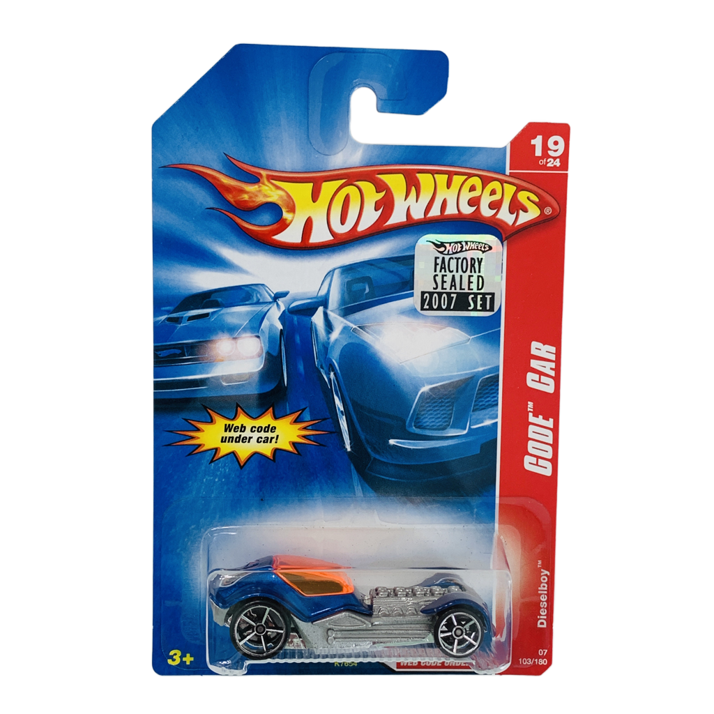 Hot Wheels 2007 Factory Set #103 Dieselboy - Blue