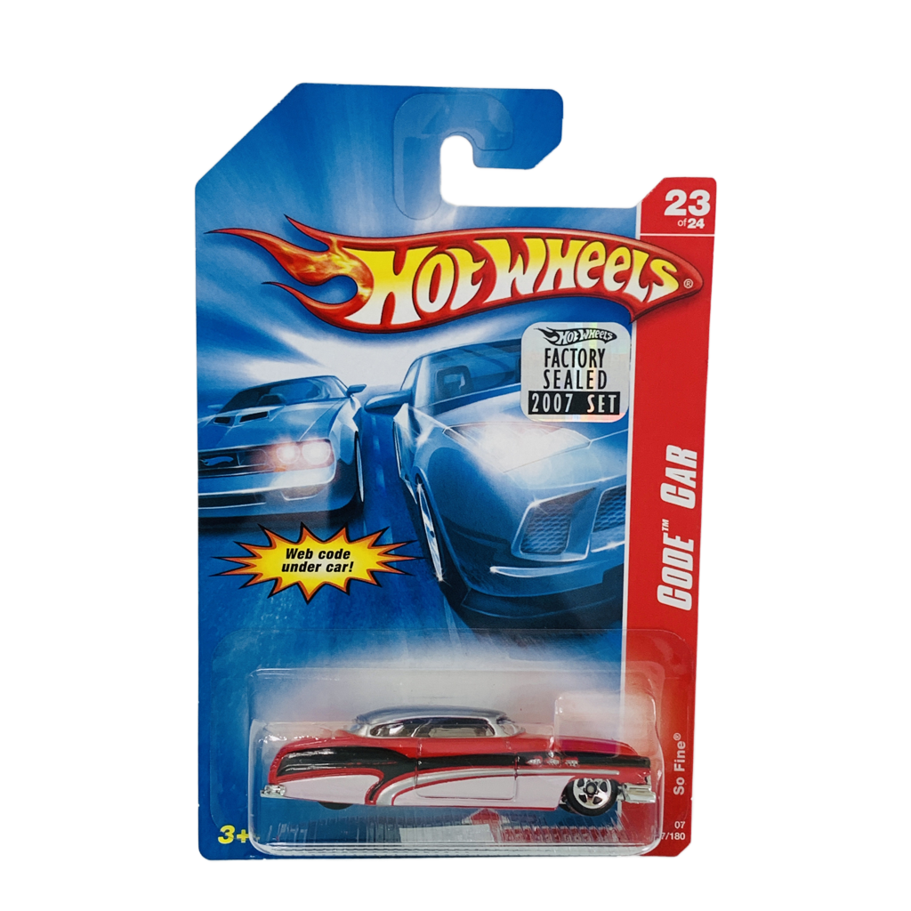 Hot Wheels 2007 Factory Set #107 So Fine - Red