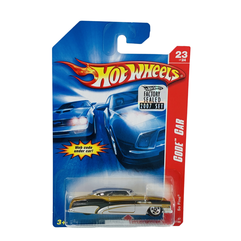 Hot Wheels 2007 Factory Set #107 So Fine - Gold