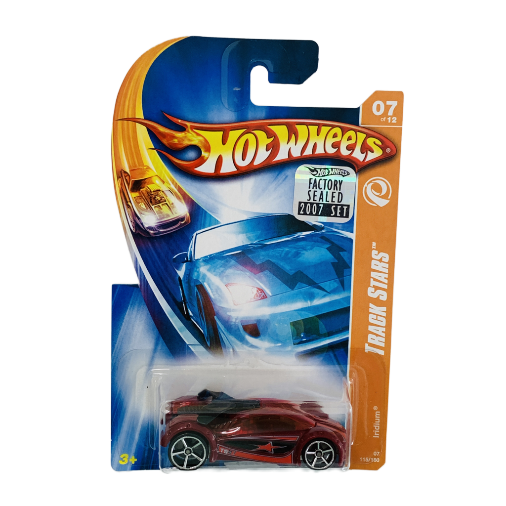 Hot Wheels 2007 Factory Set #115 Iridium - Red