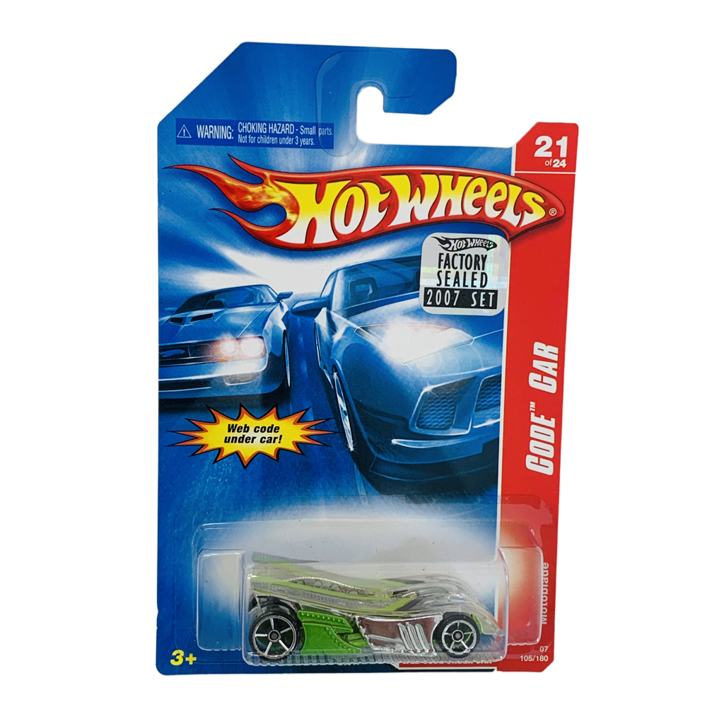 Hot Wheels 2007 Factory Set #105 Motoblade - Green