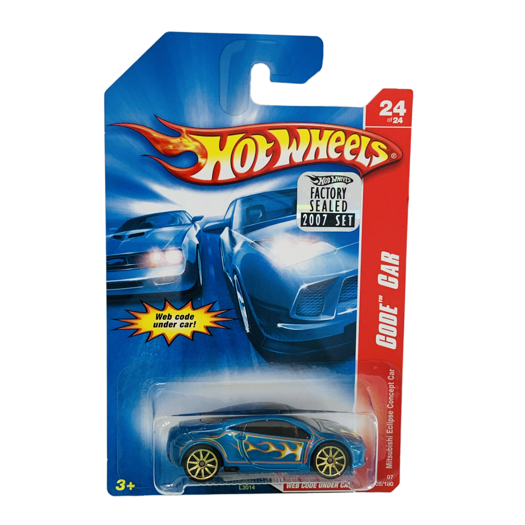 Hot Wheels 2007 Factory Set #100 Mitsubishi Eclipse Concept Car