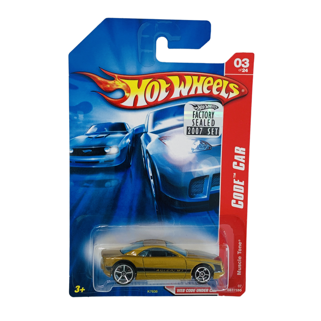 Hot Wheels 2007 Factory Set #087 Muscle Tone - Gold