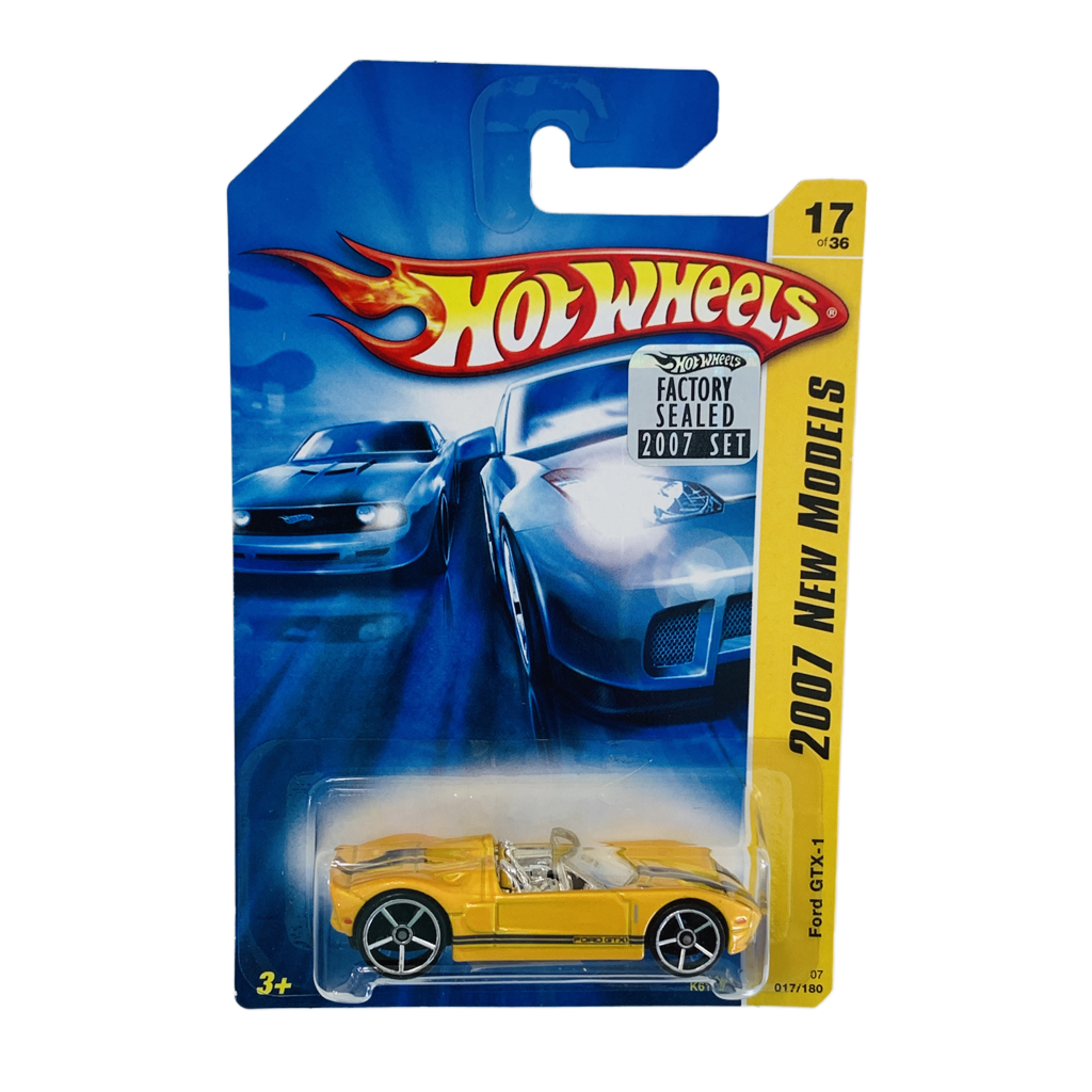 Hot Wheels 2007 Factory Set #017 Ford GTX1 - Yellow