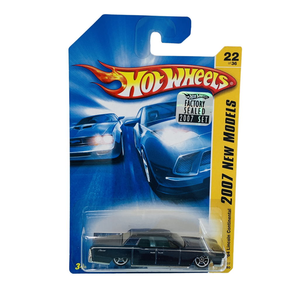 Hot Wheels 2007 Factory Set #022 '64 Lincoln Continental - Blue Interior