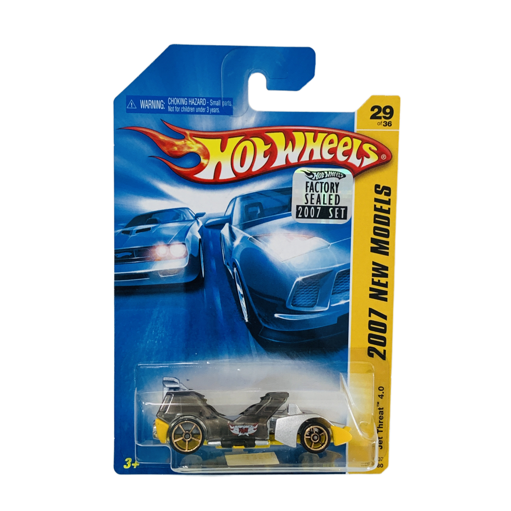 Hot Wheels 2007 Factory Set #029 Jet Threat 4.0 - Silver