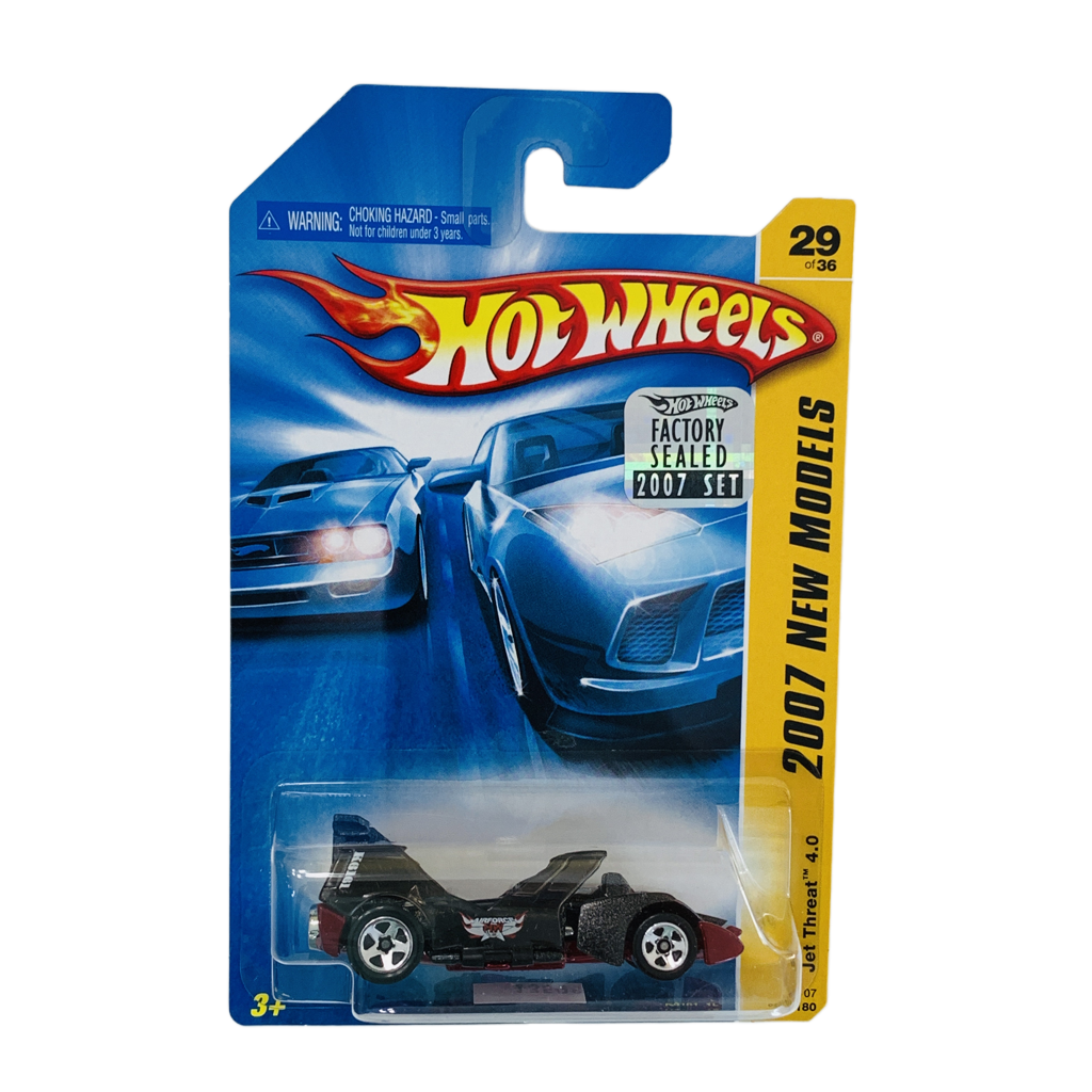 Hot Wheels 2007 Factory Set #029 Jet Threat 4.0 - Grey