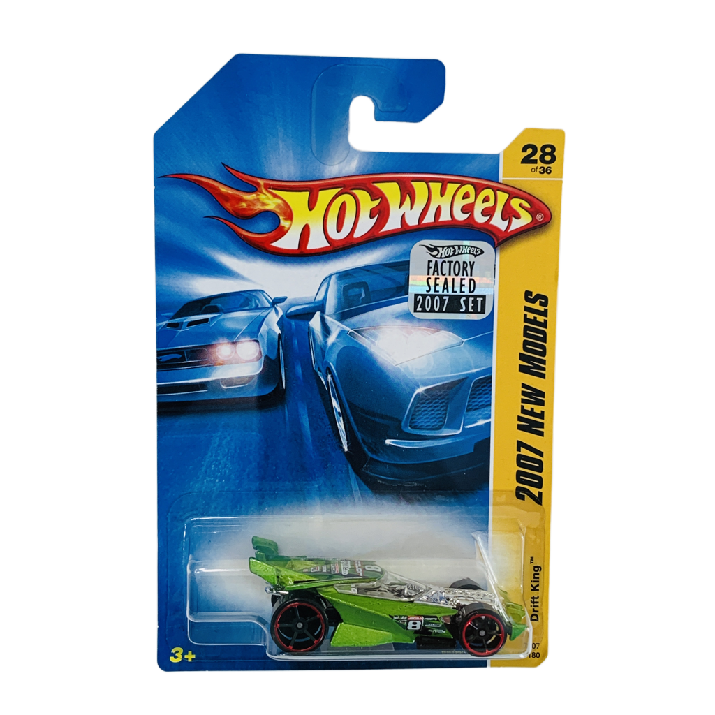 Hot Wheels 2007 Factory Set #028 Drift King - Green