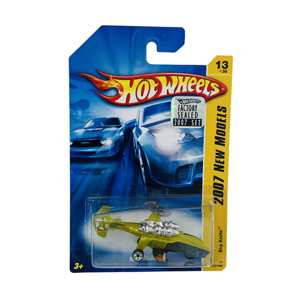 Hot Wheels 2007 Factory Set #013 Sky Knife - Green