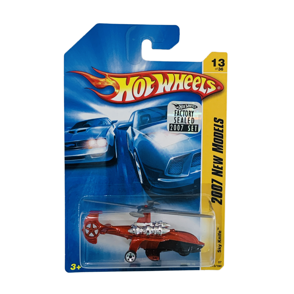 Hot Wheels 2007 Factory Set #013 Sky Knife - Red