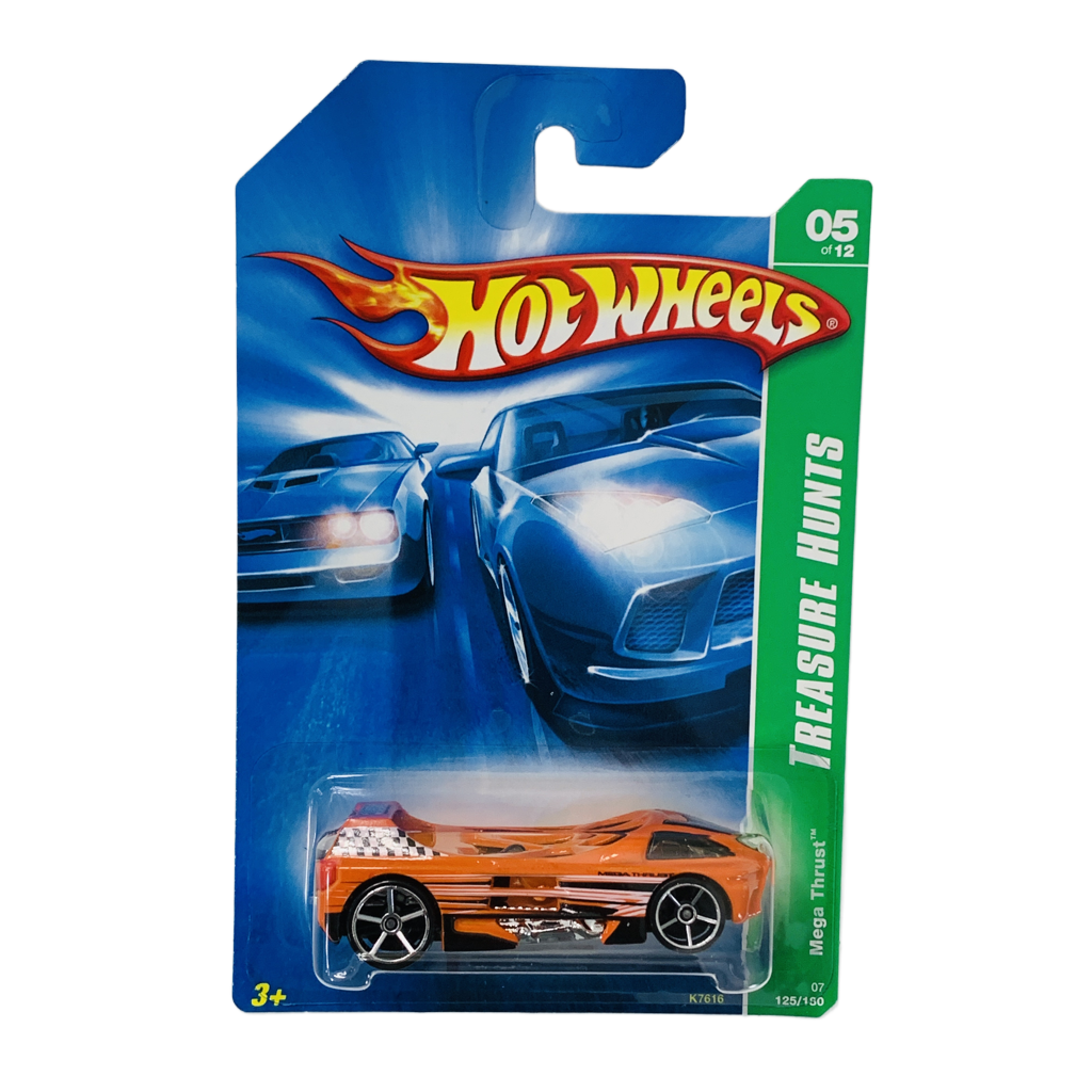 Hot Wheels #125 Mega Thrust Treasure Hunt