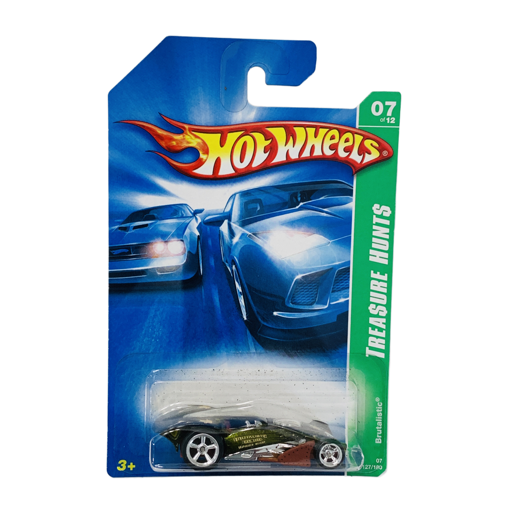 Hot Wheels #127 Brutalistic Super Treasure Hunt - Flaking Paint