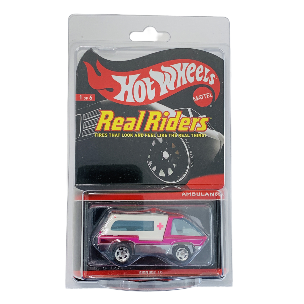 Hot Wheels Redline Club Real Riders Ambulance - 3147/4000